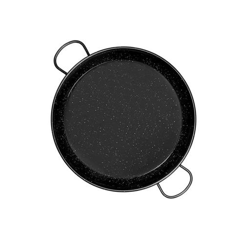 42 cm Enamel Induction Paella Pan for 9-10 people