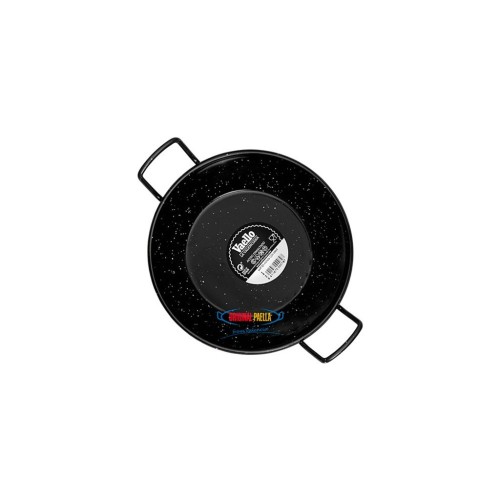 22 cm Enamelled Steel Deep Paella Pan