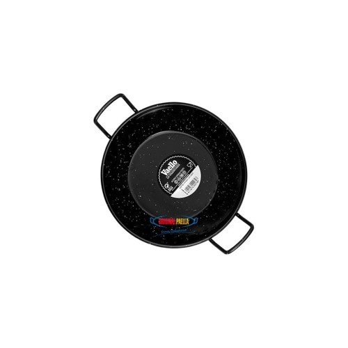 26 cm Enamelled Steel Deep Paella Pan for 2-4 people