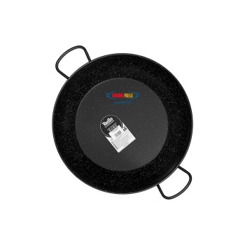45 cm Enamelled Steel Deep Paella Pan for 14 people from Spain