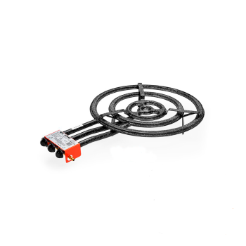 60 cm High Power Paella Burner of plain tube +gas