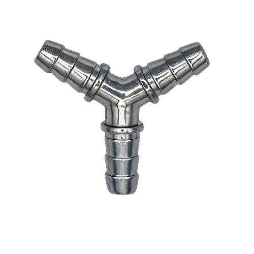 T-connector for gas bottles