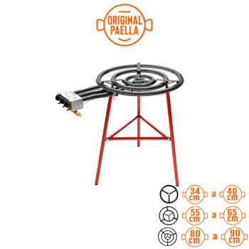 60 cm Professional Paella Burner for 26 cm up to 90 cm