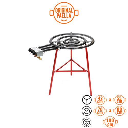 70 cm Professional Paella Burner for 36cm up to 100 cm