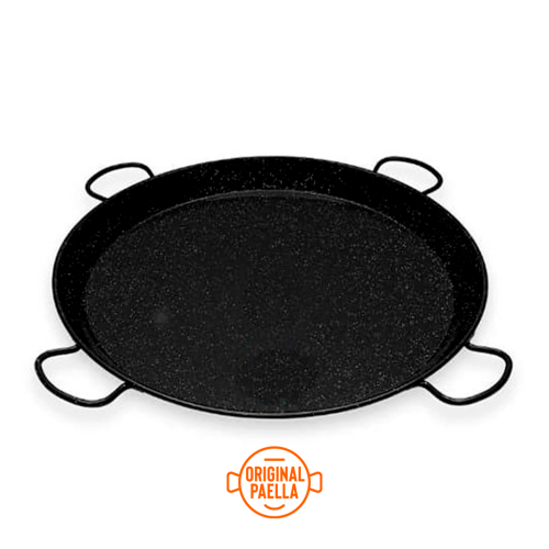 80 cm Enamel Paella Pan for 40 pax Enamelled Steel Paella Pan