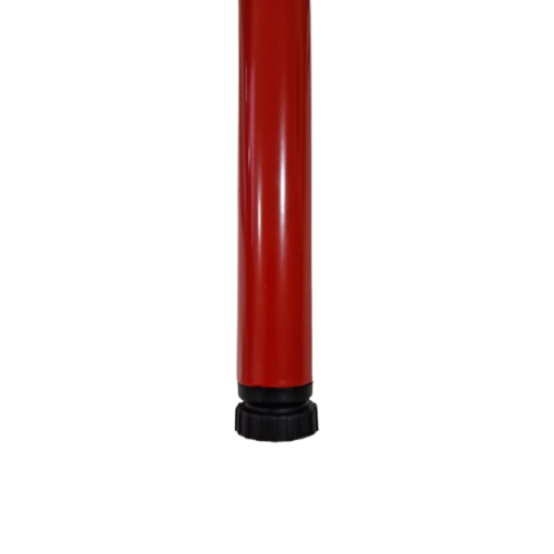 Closed round leveler with leg