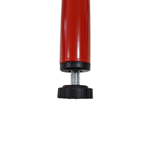 Extended round leveler with leg
