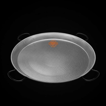 115 cm Carbon Steel Paella Pan for 120 people 115cm polished