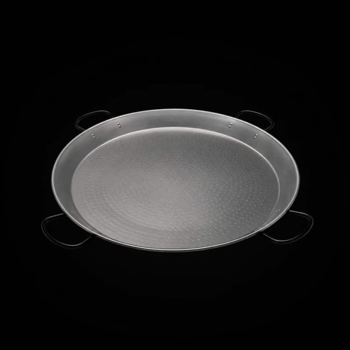 80cm Carbon Steel Paella Pan for 40 people 80cm polish steel