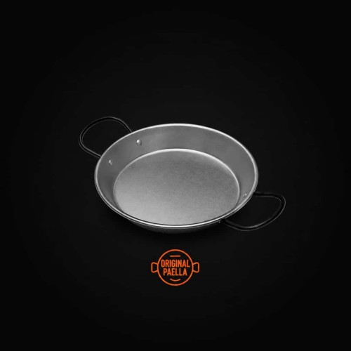 26 cm Carbon Steel Paella Pan for 2 people 26 cm polish steel pan