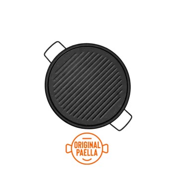 Enamelled Cast Iron Griddles paella pans gas burner