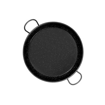 38 cm enamel induction Paella Pan for 8 people
