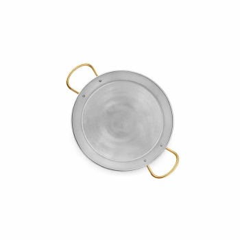 42 cm Stainless Steel Paella Pan for 10 people