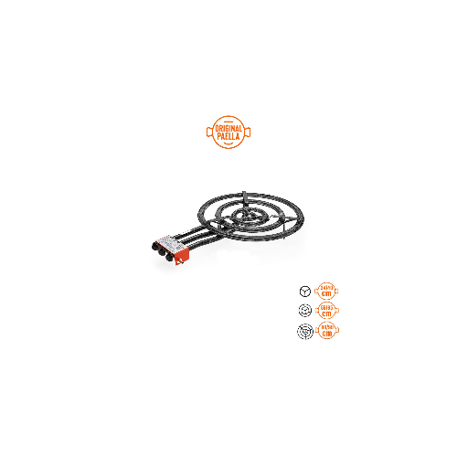 60 cm High Power Paella Burner of plain tube +gas
