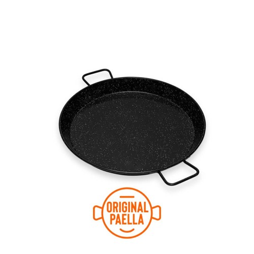42 cm enamel induction Paella Pan for 9-10 people