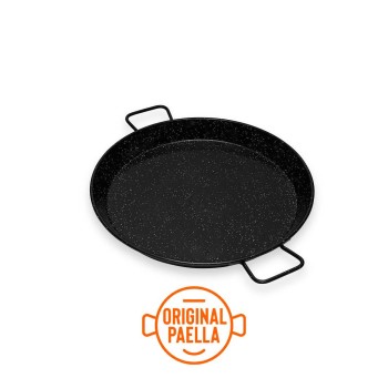 42 cm enamel induction Paella Pan for 9-10 people