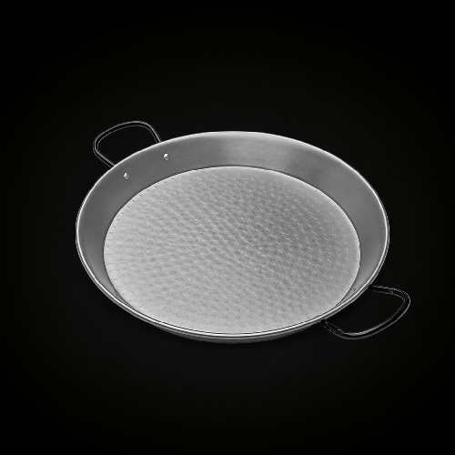 70 cm Carbon Steel Paella Pan for 30 people 70cm polish steel pan