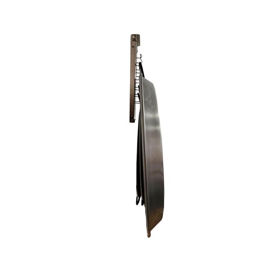Foldable paella pan hanger