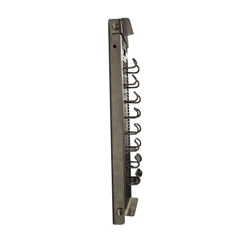 Foldable paella pan hanger