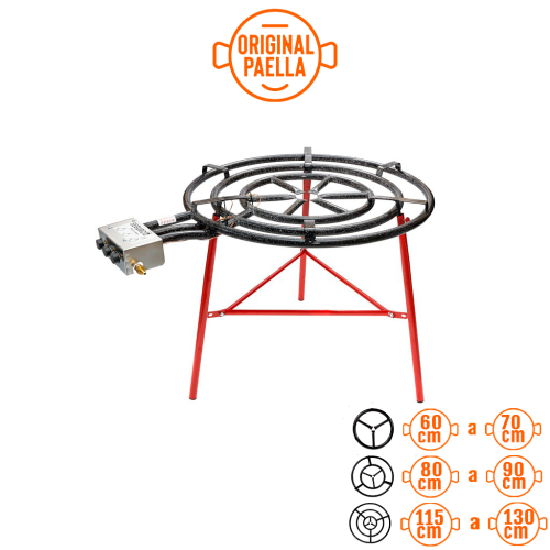 90 cm Professional Paella Burner for 55cm up to 130 cm