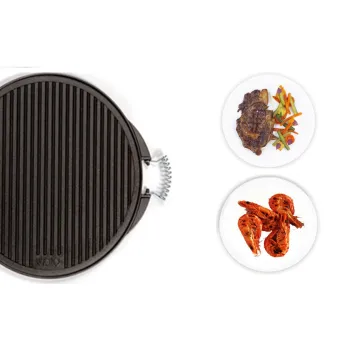 Enamelled Cast Iron Griddles of 42 cm