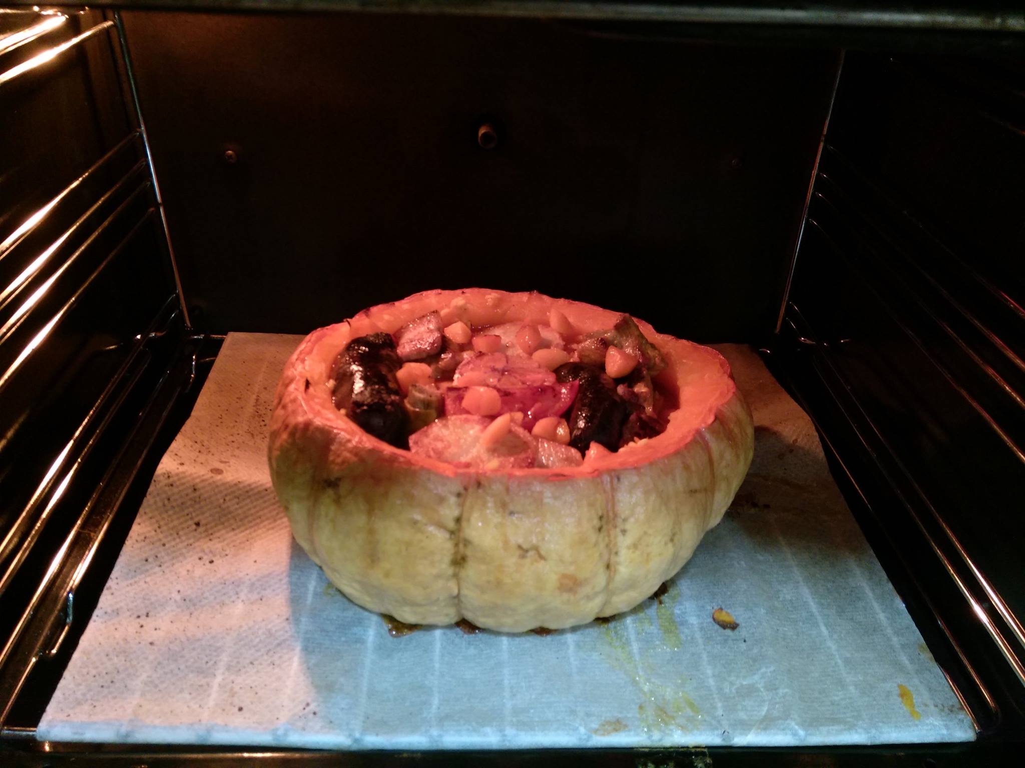 9.- We put it in the oven