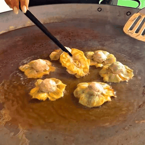 1.- Fry the noodles