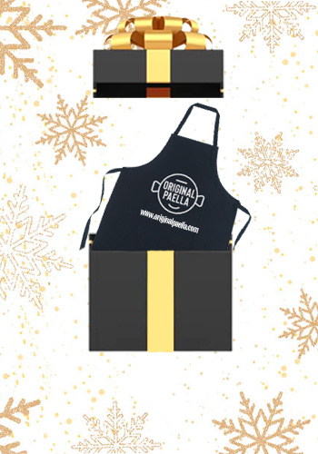 The original free paella apron