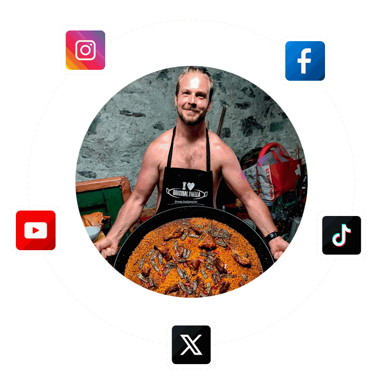 Community of paella makers
