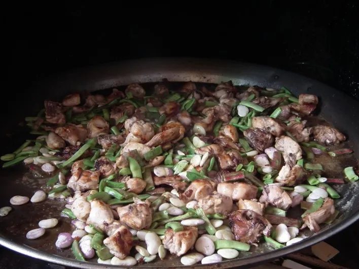 3.- Add the vegetables
