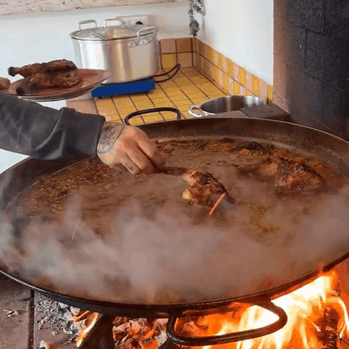 7.- We pearl the rice