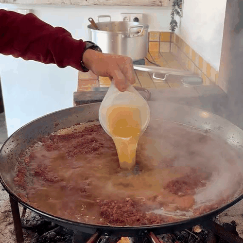 4.- Sauté with whiskey