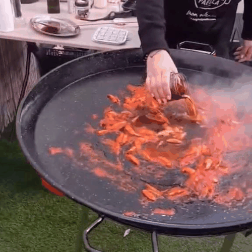 4.- Sauté the vegetables