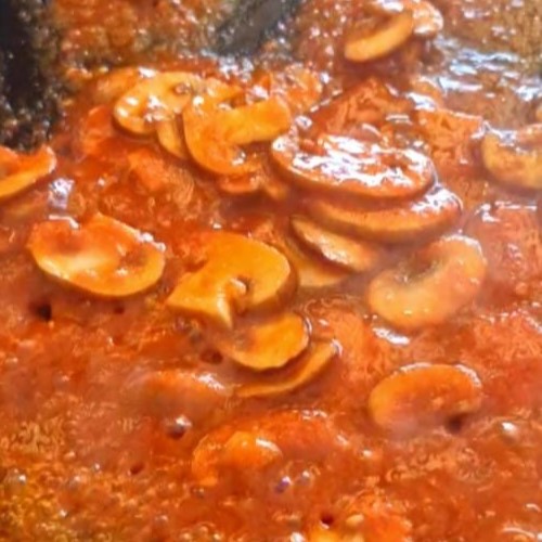 4.- Sauté the vegetables