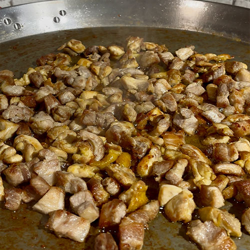 Salt and sauté
