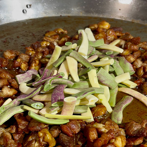 Add the beans
