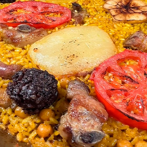 Recipe from _comeydisfruta_: Paella baked rice dish