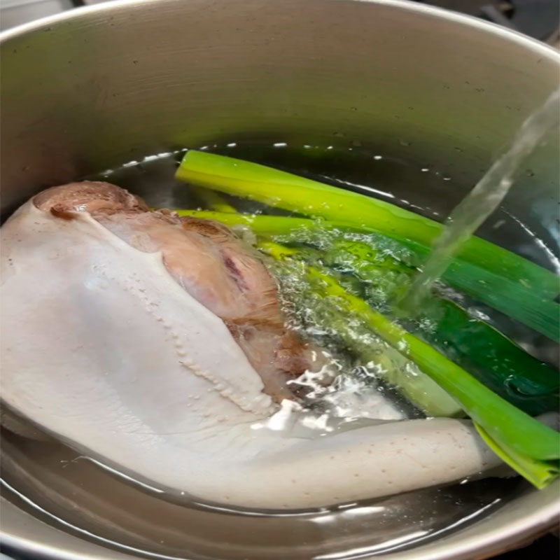 2.- Cook the tongue 2.- Cook the tongue