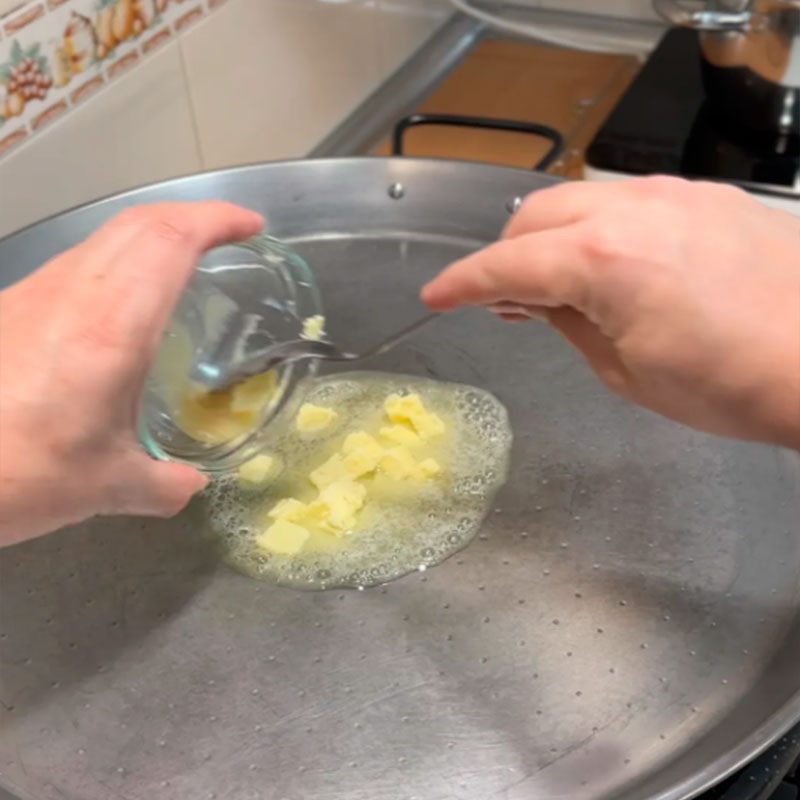 9.- Add the fat from the broth 9.- Add the fat from the broth