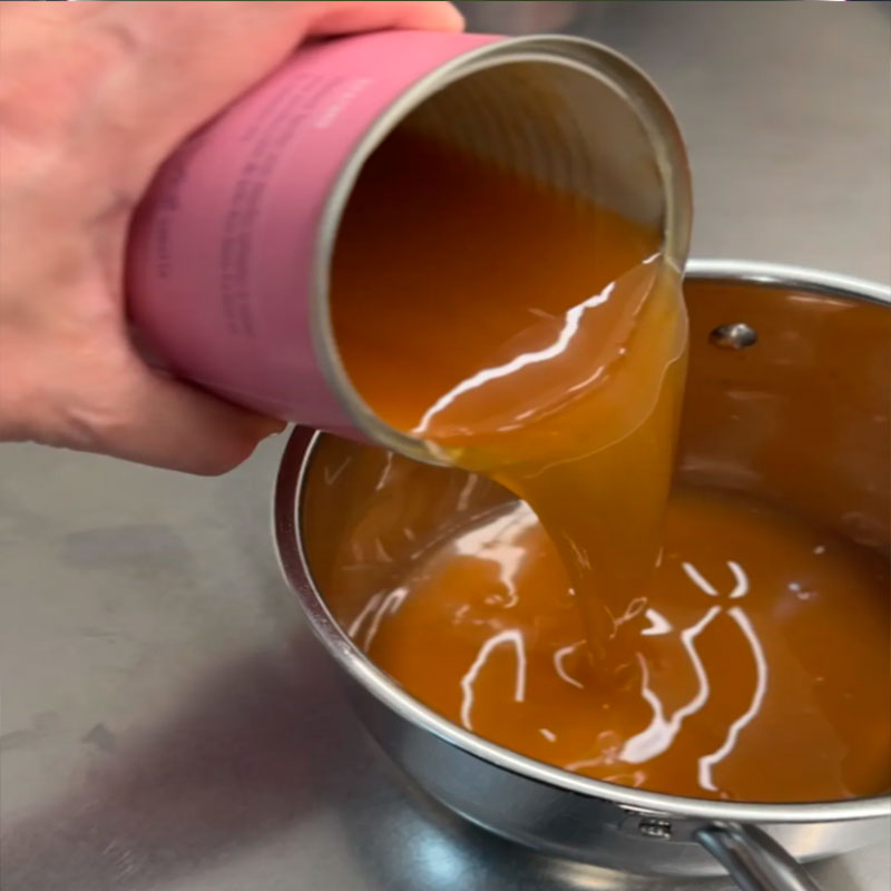 5.- Prepare the broth 5.- Prepare the broth