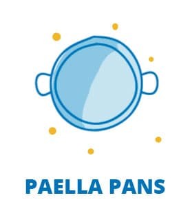 the best paella pans from Valencia Spain
