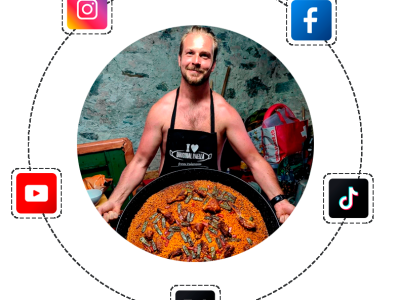 Discover the social networks of Original Paella, the largest paella community in the world.
