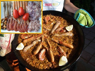 Easy recipe seafood paella