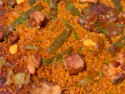 Recipe by @laninavalenciana: Chicken and ribs rice with teriyaky sauce