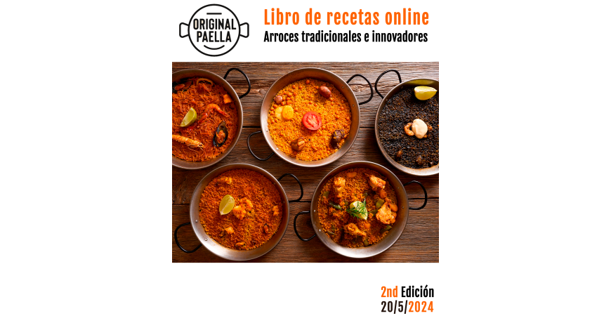 Books of paellas and rice: recipes, techniques and rice culture.