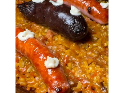 Recipe from @vadearroces: "Blanc i Negre" Rice