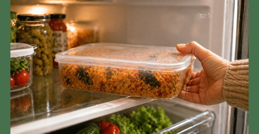 How long does paella last in the fridge?