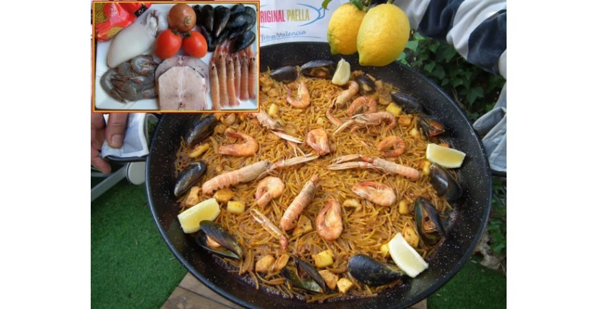 Easy recipe original Fideua