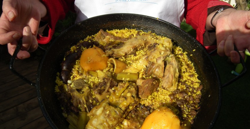Original Recipe “ARRÓS EN FESOLS I NAPS”