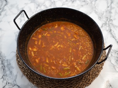 @elchefkent recipe: honeyed monkfish rice